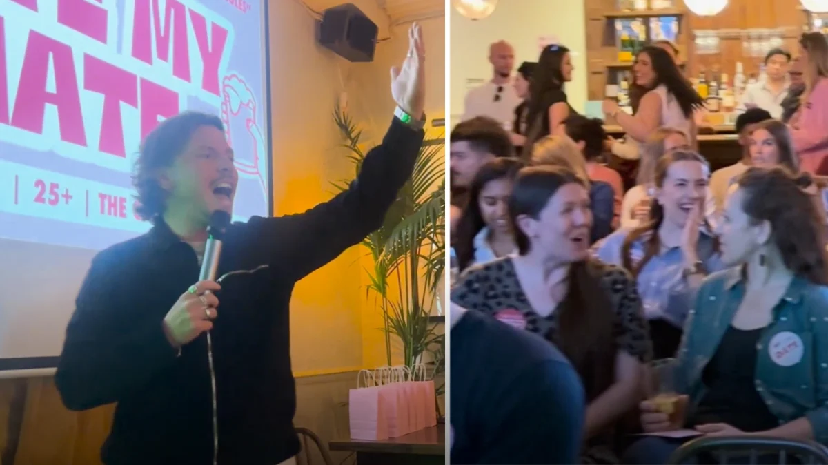 Date My Mate Events Rise as Singles Abandon Dating Apps for PowerPoint Pitches and In Person Connections
