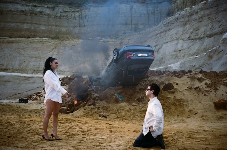 Charli XCX "Camera" BTS Images