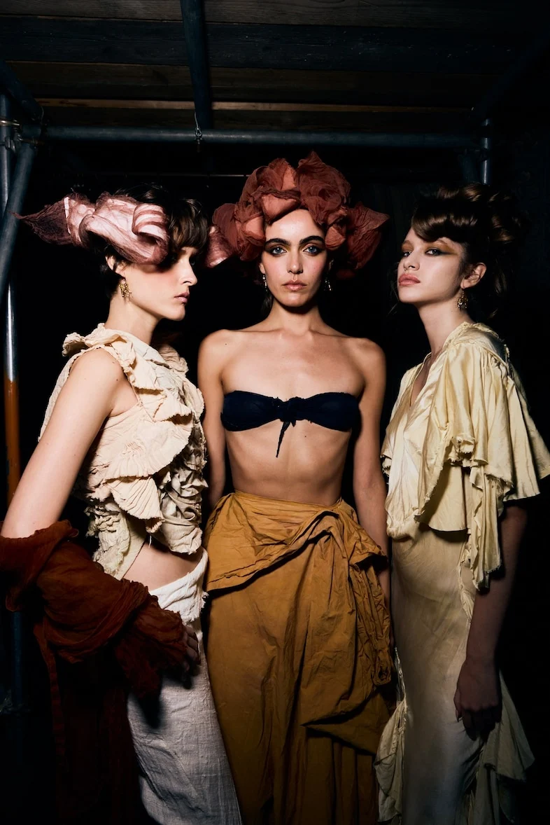 Paolo Carzana stages an immersive SS27 London Fashion Week spectacle inside the shrouded walls of St Cuthbert’s Church