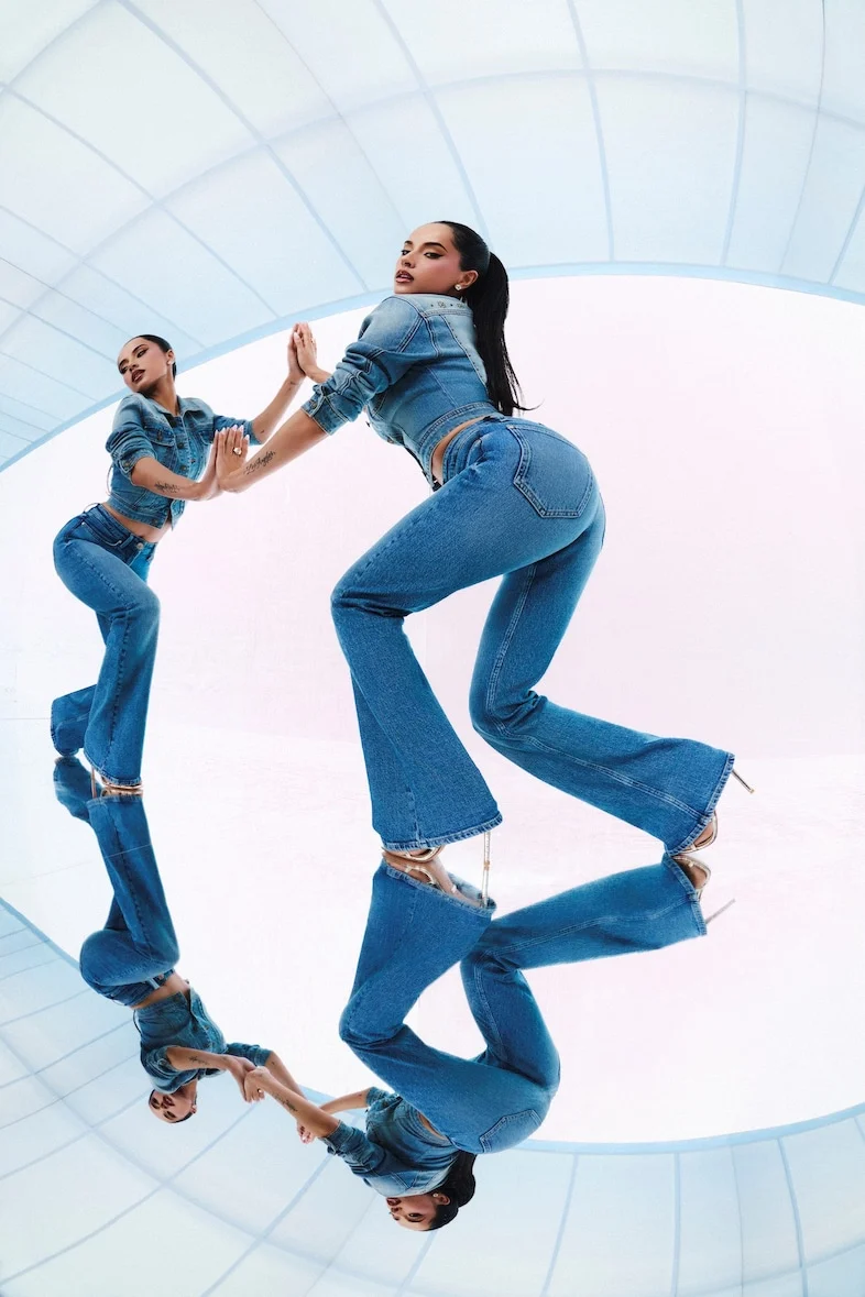 GUESS Revives Y2K Nostalgia With The Launch Of The B Jean Featuring Becky G